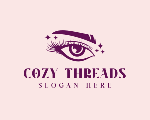 Eyelash Fashion Beautician logo design