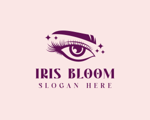 Eyelash Fashion Beautician logo design