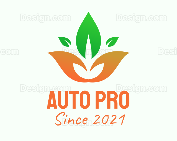 Plant Sustainability Badge Logo
