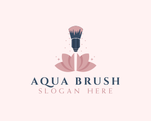 Makeup Brush Cosmetics logo design