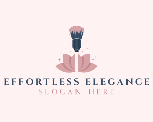 Makeup Brush Cosmetics logo design