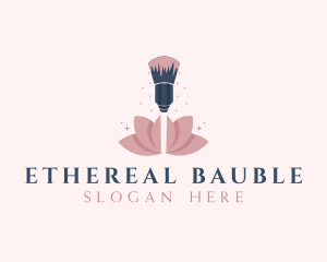 Makeup Brush Cosmetics logo design