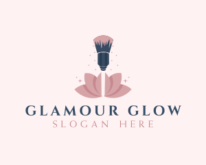 Makeup Brush Cosmetics logo design