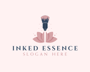 Makeup Brush Cosmetics logo design