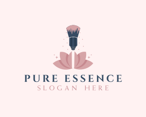 Makeup Brush Cosmetics logo design