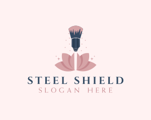 Makeup Brush Cosmetics logo design