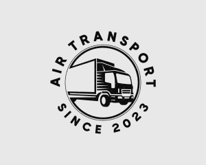 Circle Logistics Truck logo design