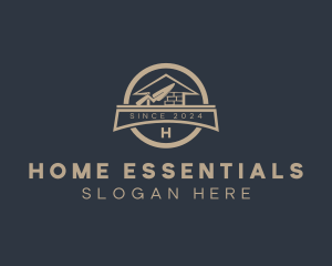 Home Brick Construction Builder  logo design