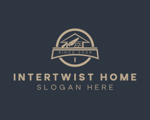 Home Brick Construction Builder  logo design