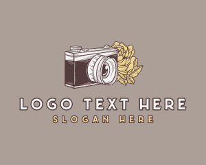 Floral Photography Camera logo