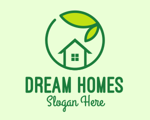 Green Leaf Home Realtor logo