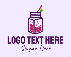 Grape Juice Drink Logo