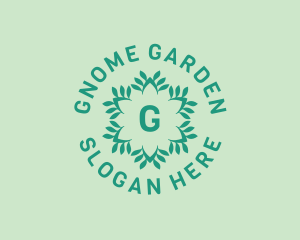 Leaf Floral Gardening logo design