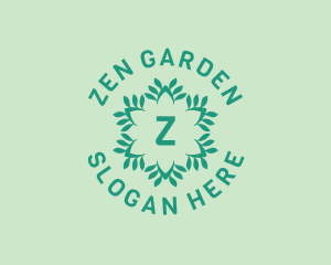 Leaf Floral Gardening logo design