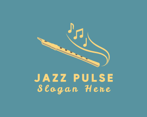 Elegant Musical Flute logo