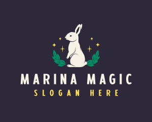 Bunny Rabbit Animal logo design