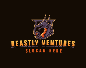 Dragon Beast Monster logo design