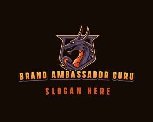 Dragon Beast Monster logo design