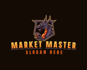 Dragon Beast Monster logo design