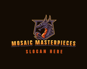 Dragon Beast Monster logo design