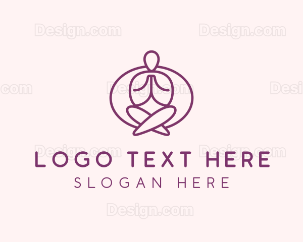 Yoga Zen Meditation Logo