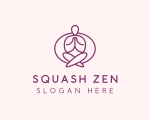 Yoga Zen Meditation logo design