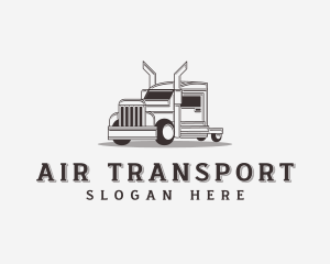 Cargo Truck Logistics logo design