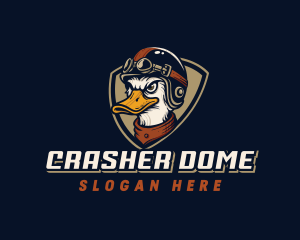 Racing Duck Helmet logo