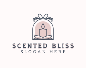 Artisanal Scented Candle logo design