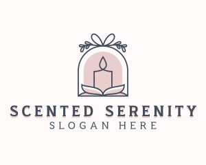 Artisanal Scented Candle logo design