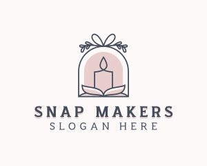 Artisanal Scented Candle logo design