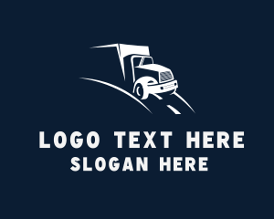 Delivery Truck Road logo