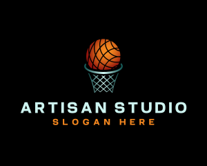 Global Sports Basketball logo design