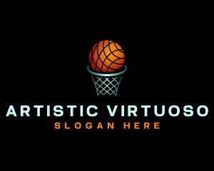 Global Sports Basketball logo design