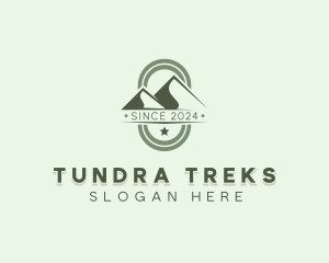 Mountain Climbing Travel logo design