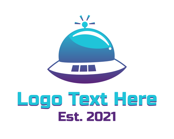 Spaceship logo example 2