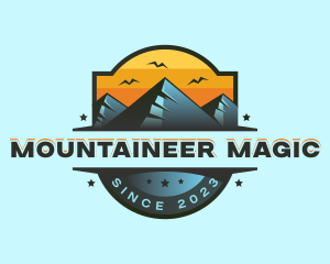 Mountain Travel Nature logo design