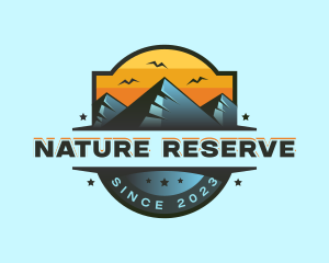 Mountain Travel Nature logo design