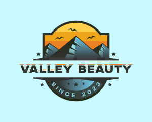 Mountain Travel Nature logo design