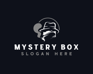 Detective Mystery Smoke logo design