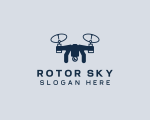 Drone Aerial Quadrotor logo