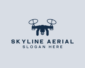 Drone Aerial Quadrotor logo