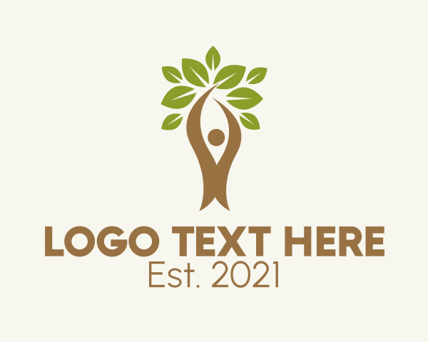 Vegetarian logo example 1