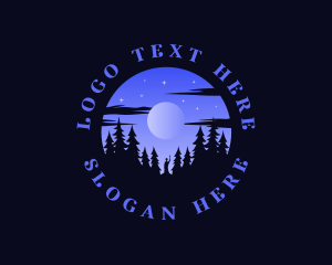 Night Moon Forest logo