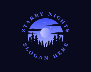 Night Moon Forest logo