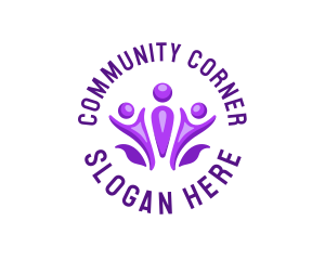 Community People Charity logo design