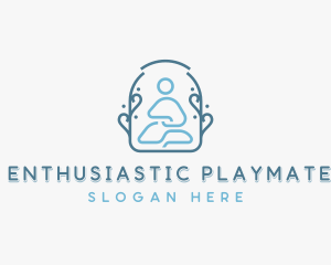 Wellness Meditation Yoga Logo