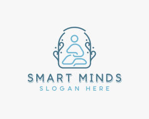 Wellness Meditation Yoga Logo