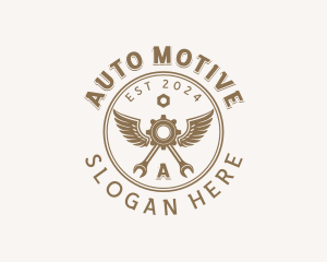 Mechanic Gear Automotive logo design