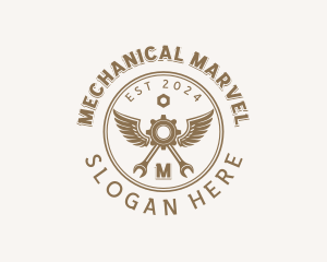 Mechanic Gear Automotive logo design